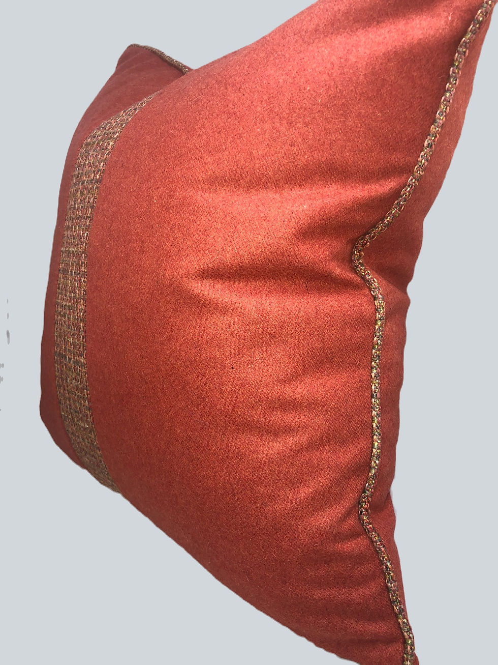 orange cushion side view