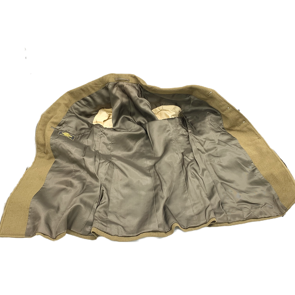 Thumbnail: Veterans of Foreign Wars, Dress Coat and Shirt, WWII/ Korean War Era
