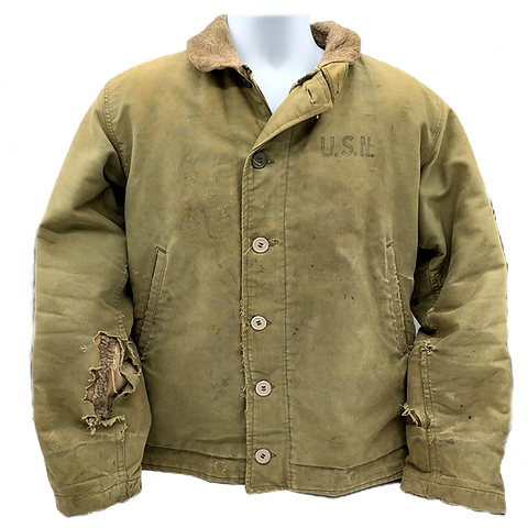 a*c様 USN 40's MODEL N-1 Deck Jacket XLサイ a*c様 USN 40's MODEL N-1 Deck Jacket XLサイ 1940s USN 3rd