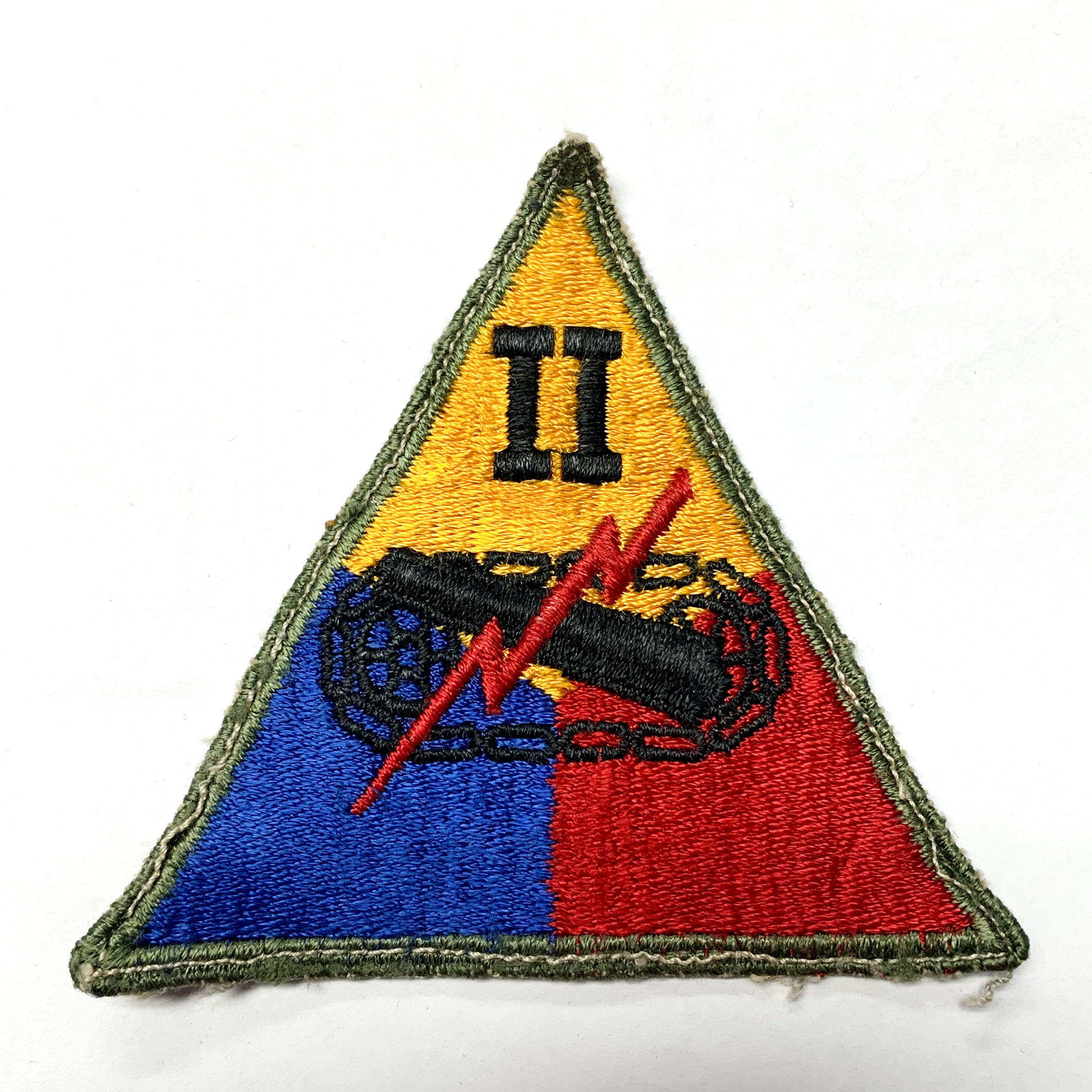 II Armored Corps Patch, WWII era