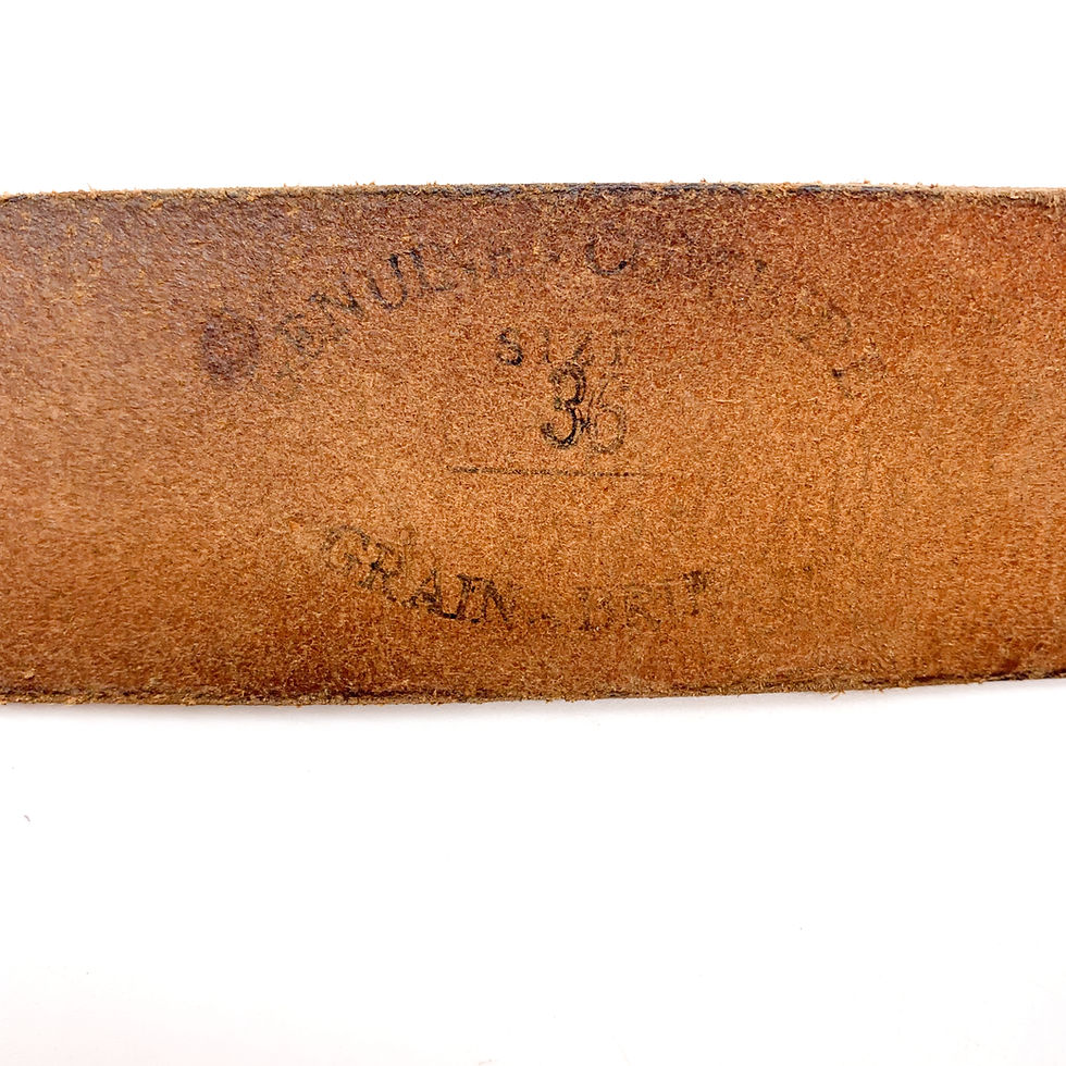 Thumbnail: US "Sam Brown" Leather Dress Belt, WWII