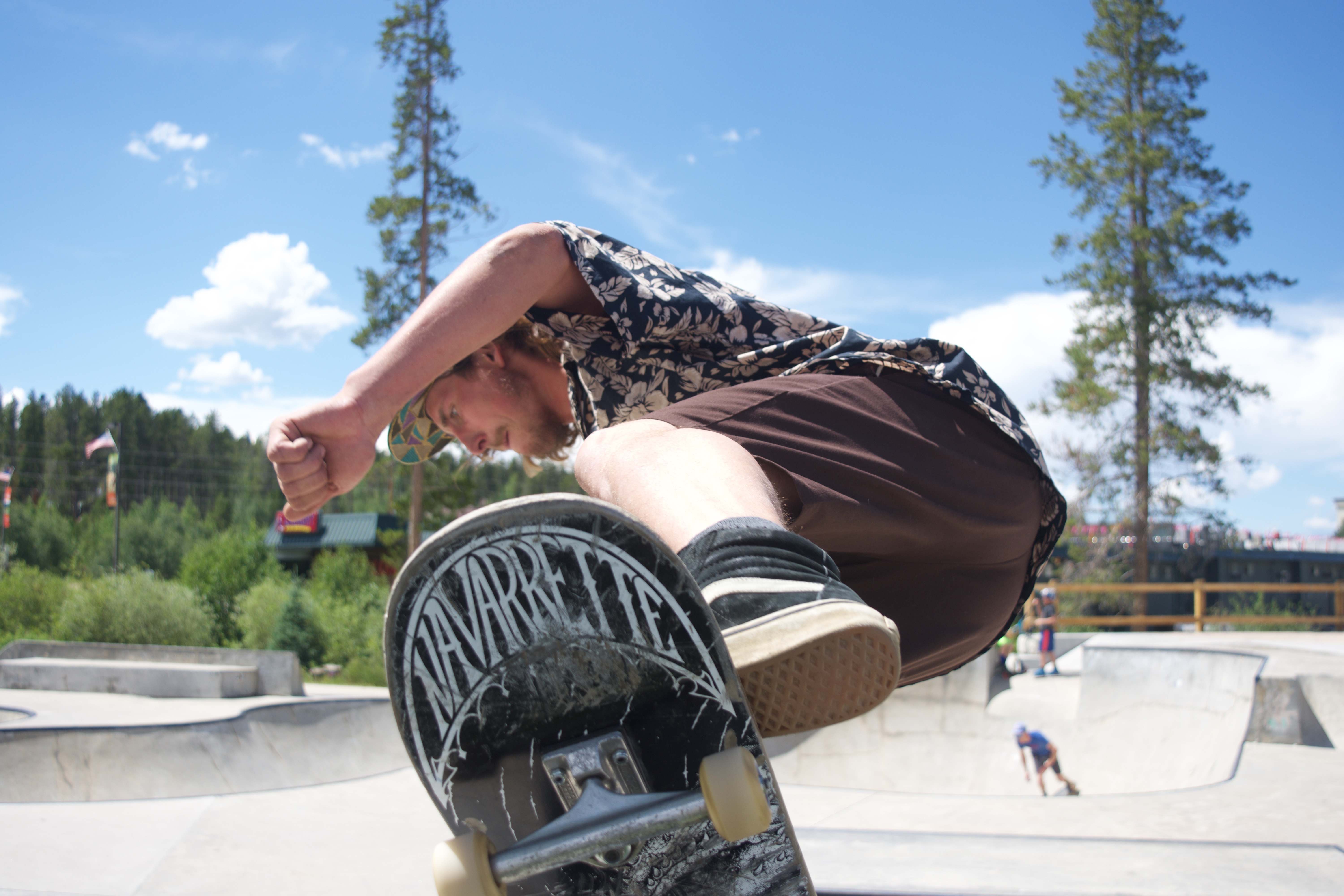 Skate Boarder Winter Park Skate Park