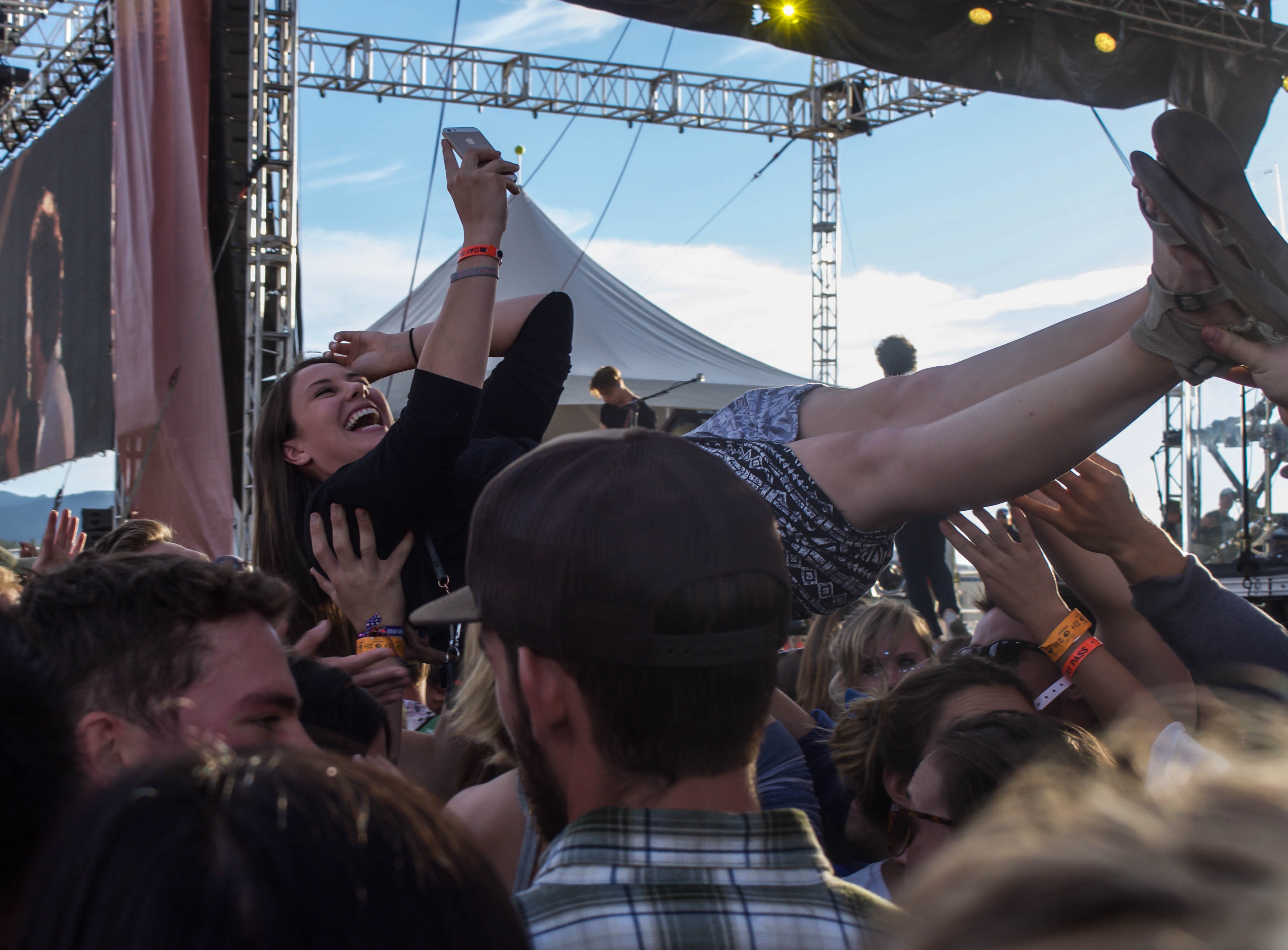 Music Festival Crowed Suffering