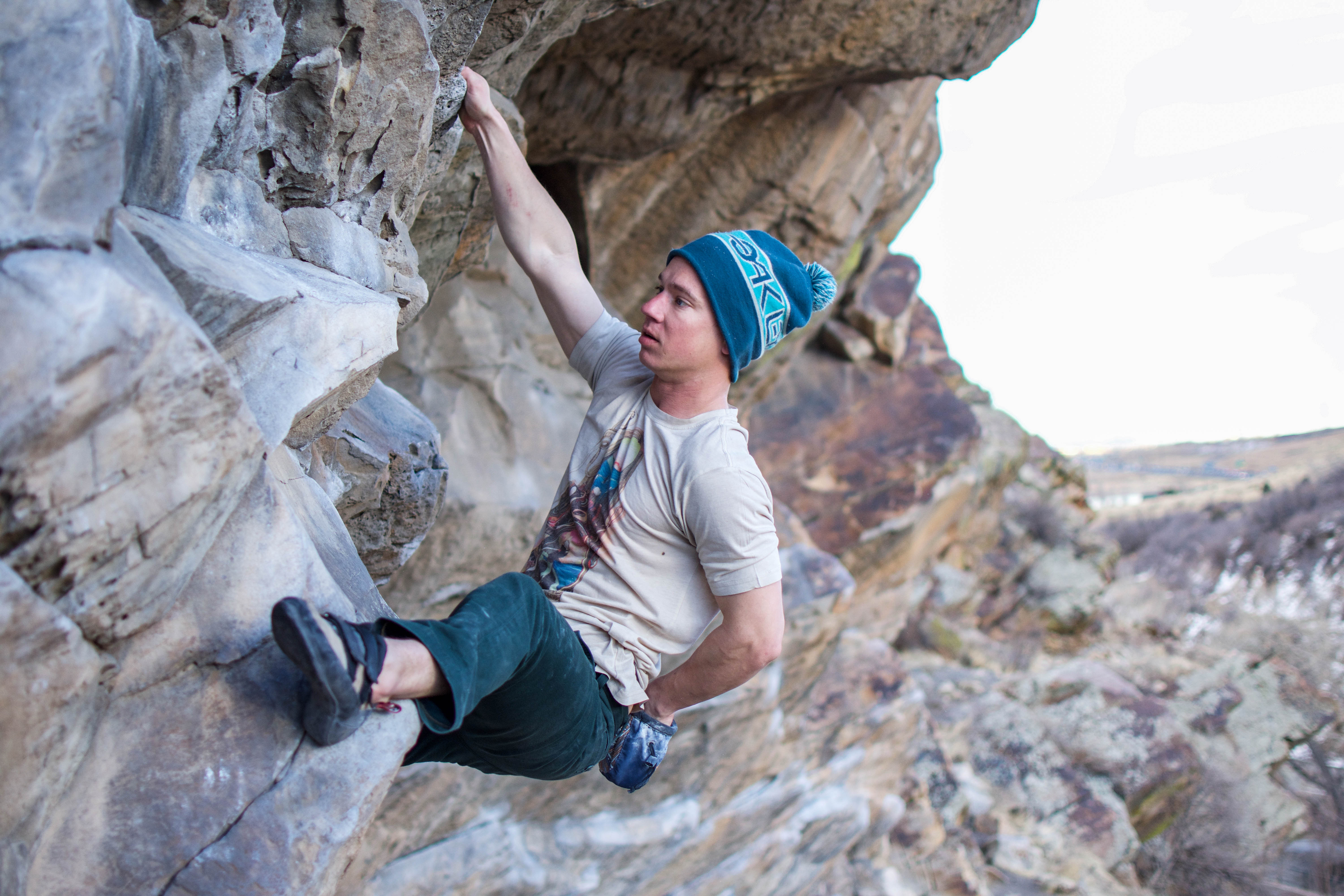 Rock Climbing Boulder Photo Shoot