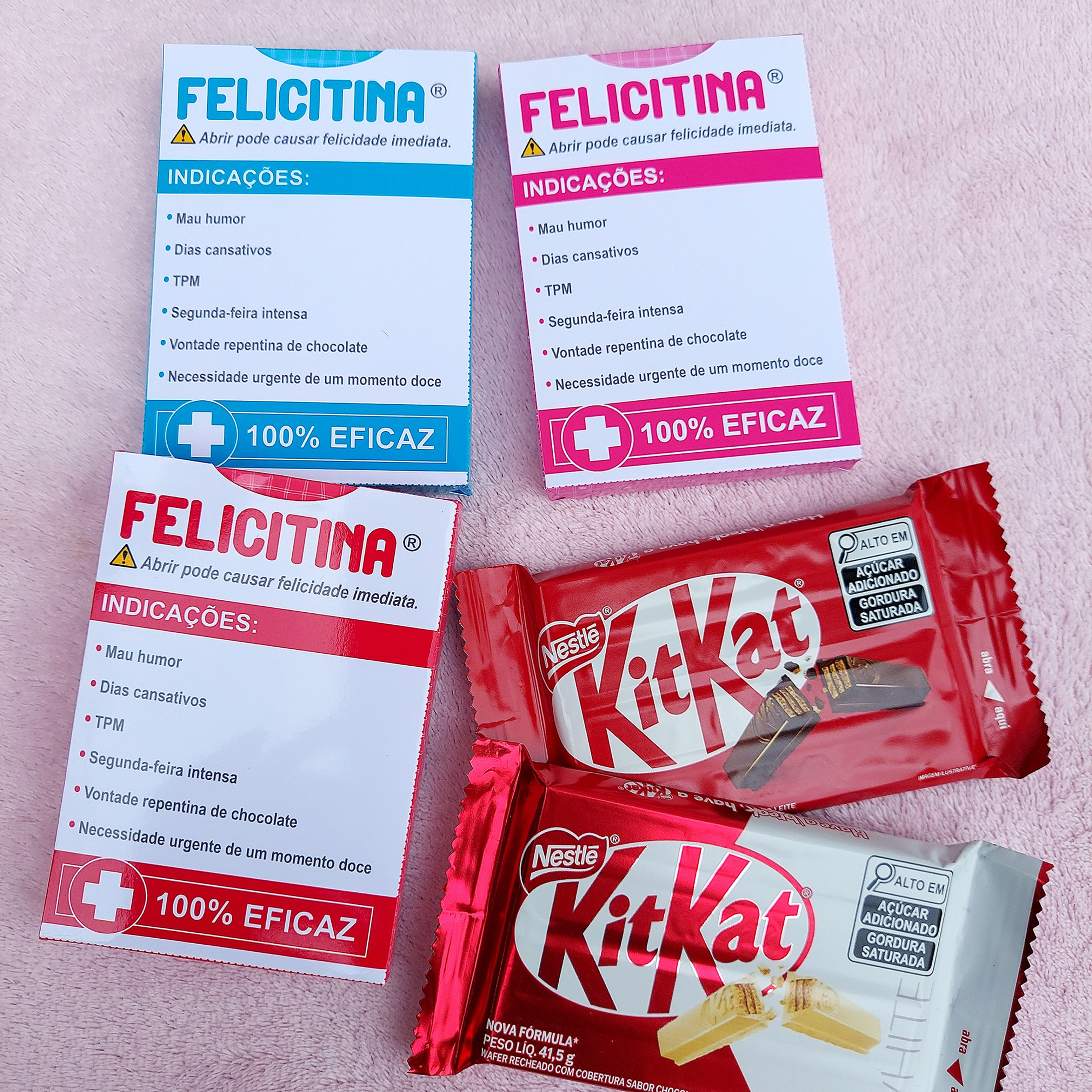 PDF Caixa Para Kit Kat - Felicitina