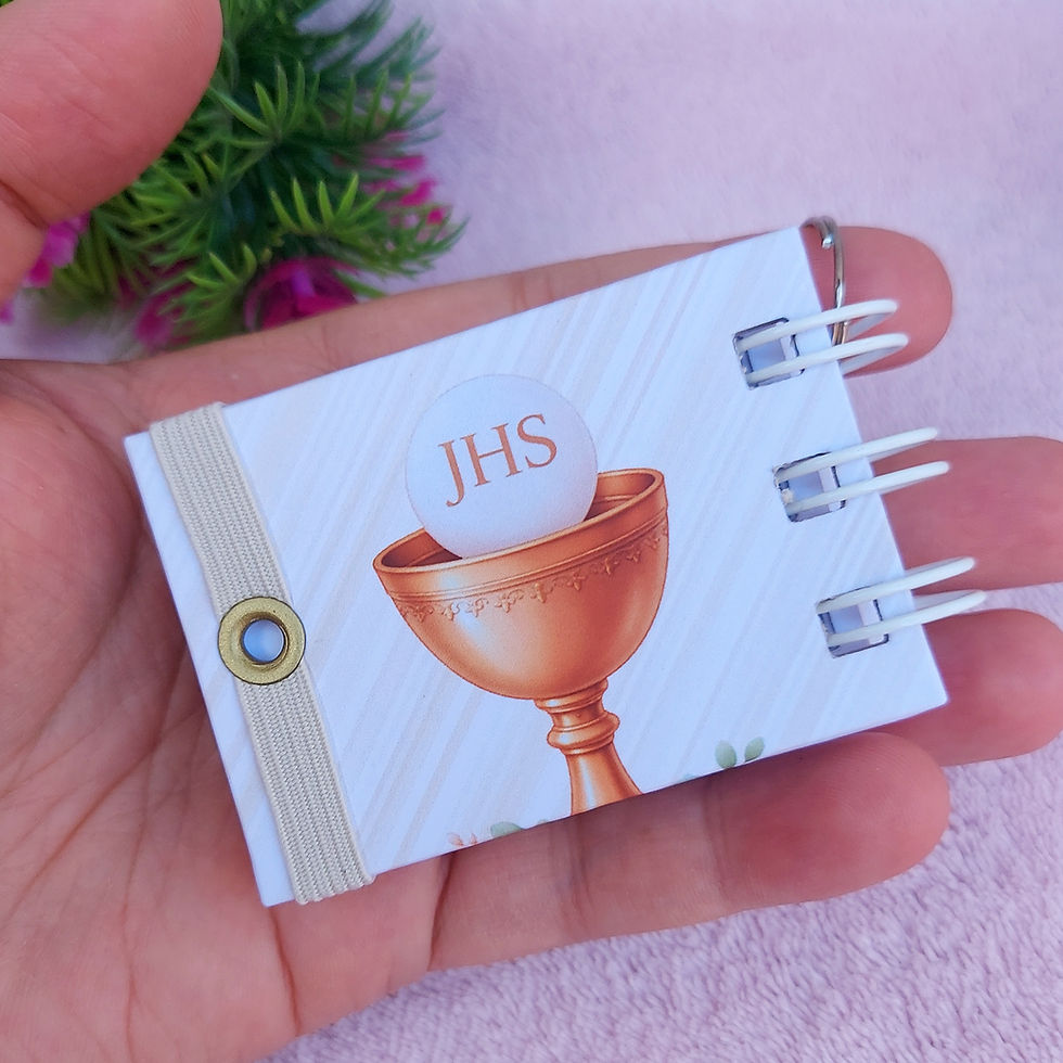 Miniatura: PDF Mini Bíblia Chaveiro Minha Primeira Comunhão