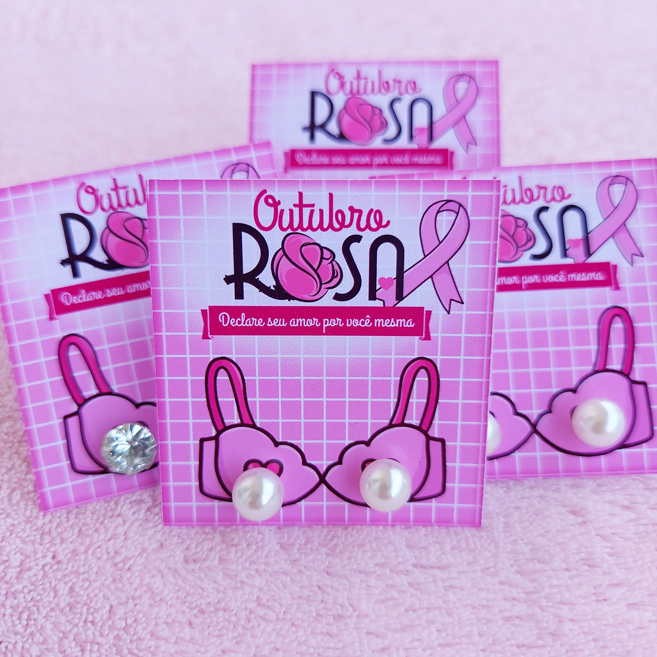 PDF Card Brinco Sutiã - Outubro Rosa