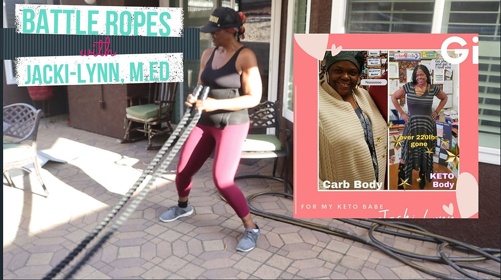 This 8 Move Battle Rope Workout is Perfect for Fat Loss and Fun!