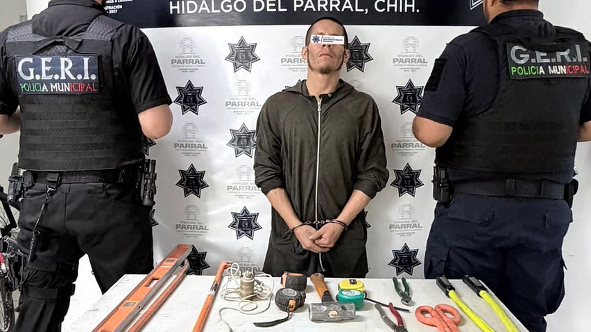 ecupera herramienta robada durante operativo de vigilancia en arral