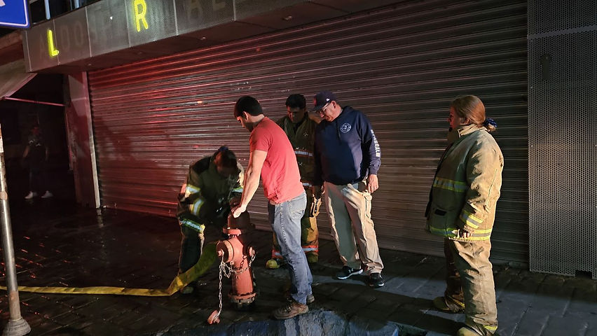 Gobierno de Parral refuerza acciones preventivas con revision de hidrantes