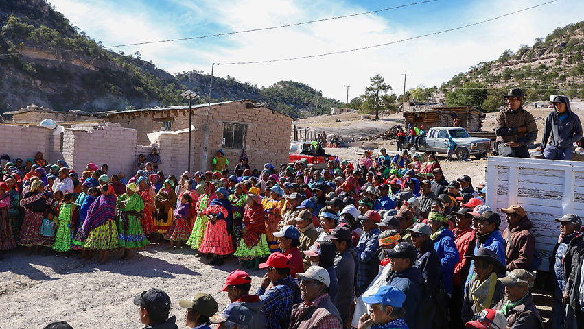 Lleva Estado estrategia integral contra la sequía a 5 comunidades de Carichí
