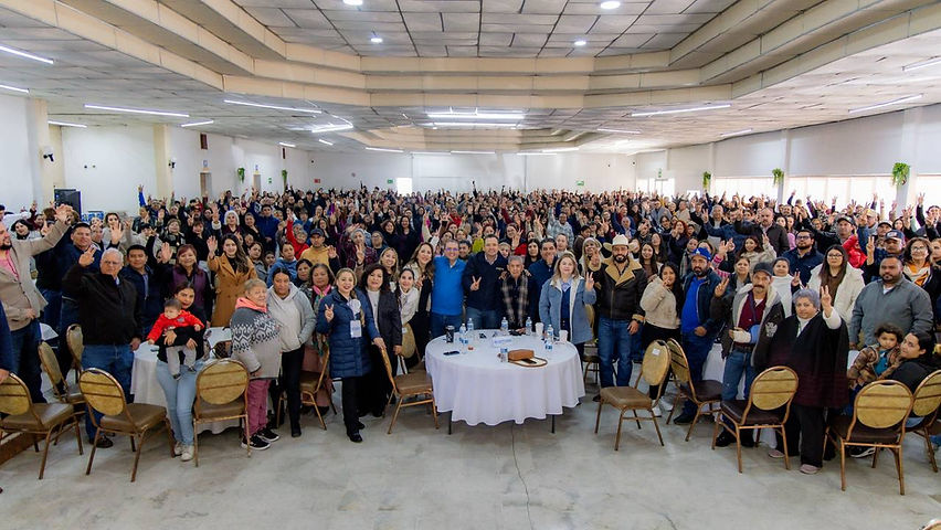 PAN y PRI del sur del estado refrendan unidad con Marco Bonilla en Parral