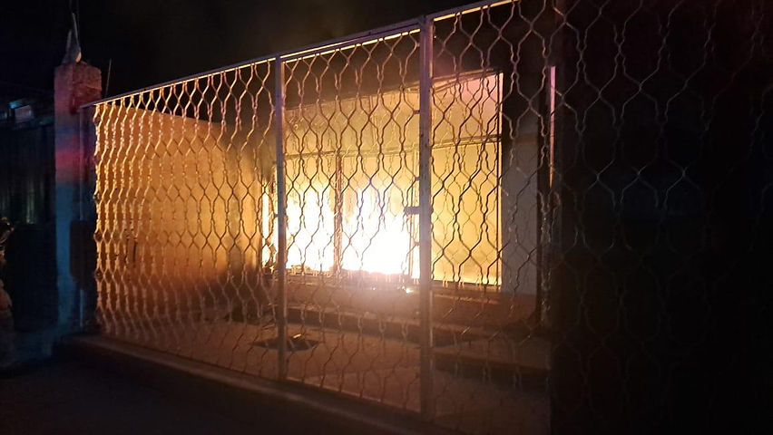 arde vivienda que utilizan para drogarse
