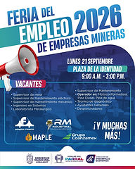 Parral tendrá Feria del Empleo con vacantes de empresas mineras