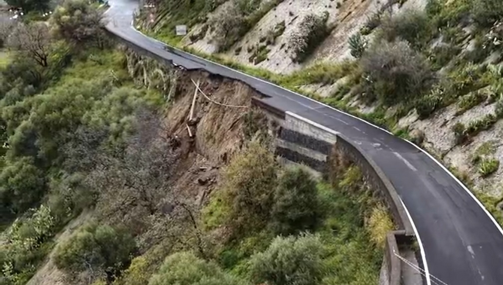MALTEMPO [Danni alla viabilità su alcune strade  provinciali. Città Metropolitana attiva le strutture tecniche]