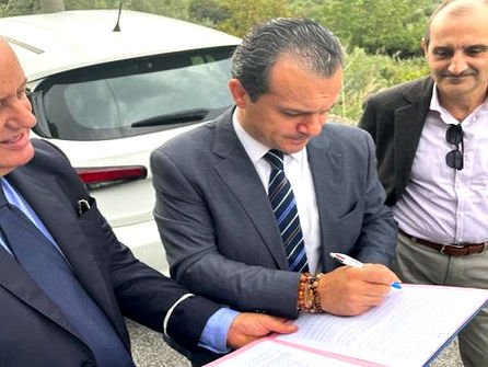 Saponara, consegnati i lavori di messa in sicurezza della strada provinciale 53