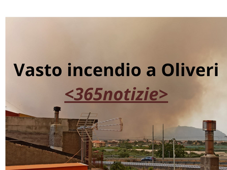 [Oliveri nella morsa delle fiamme, situazione ctitica nel messinese]
