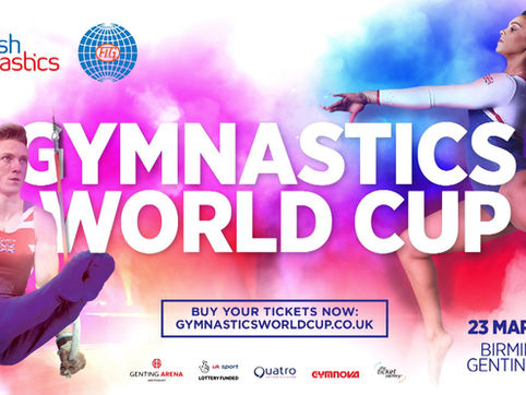 Gymnastics World Cup returns to Birmingham in 2019