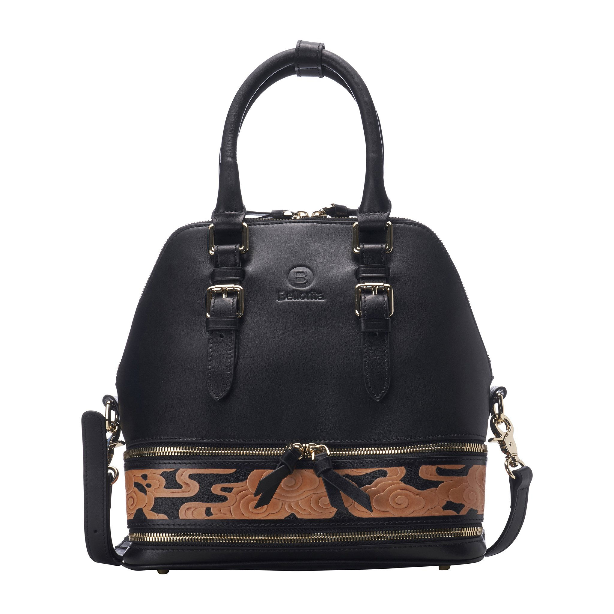 Cloud Black Small Satchel