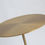 Thumbnail: Ethan Side Table - Large - Brass & White Marble