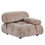 Thumbnail: Gioia 1-Seater Chair - Left Armrest - Beige Velvet