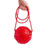 Thumbnail: Bali Round Crossbody Bag - Red