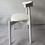 Thumbnail: Hannah Chair - Round Seat - White & White Leather