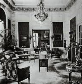 Sitting room belonging to the Warburg's of Loudoun County