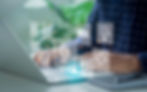 Business people use internet technology to build their small business brand.