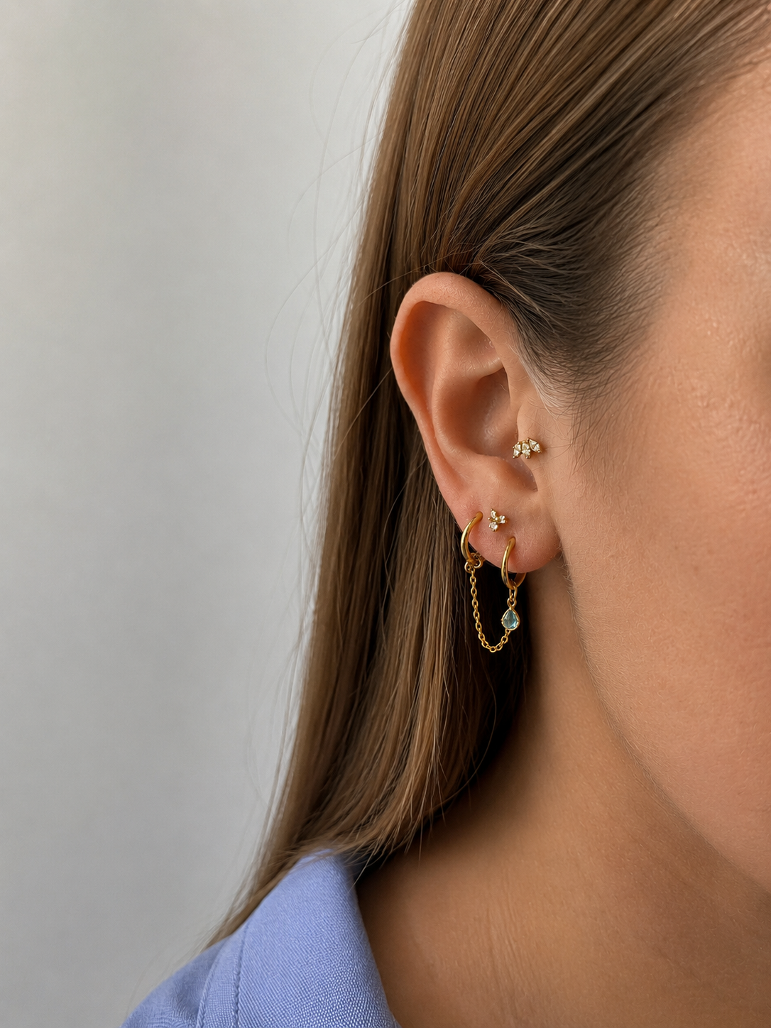 Boucle d'oreille Amandine