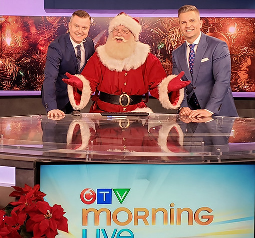 Santa Claus on Ask Santa CTV Edmonton