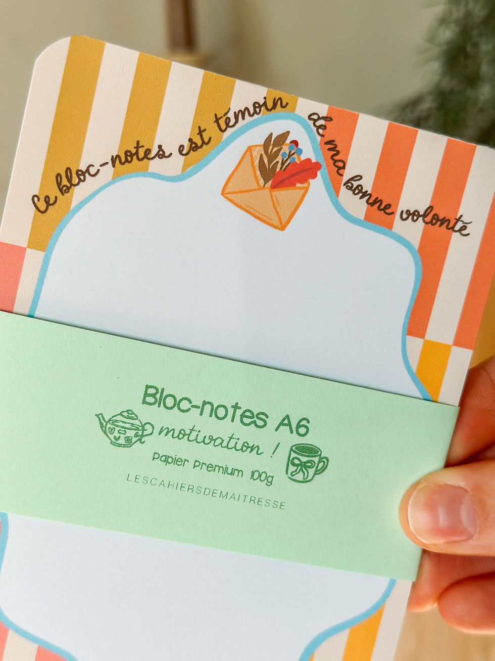Miniature : Bloc-notes "Témoin de ma bonne volonté"