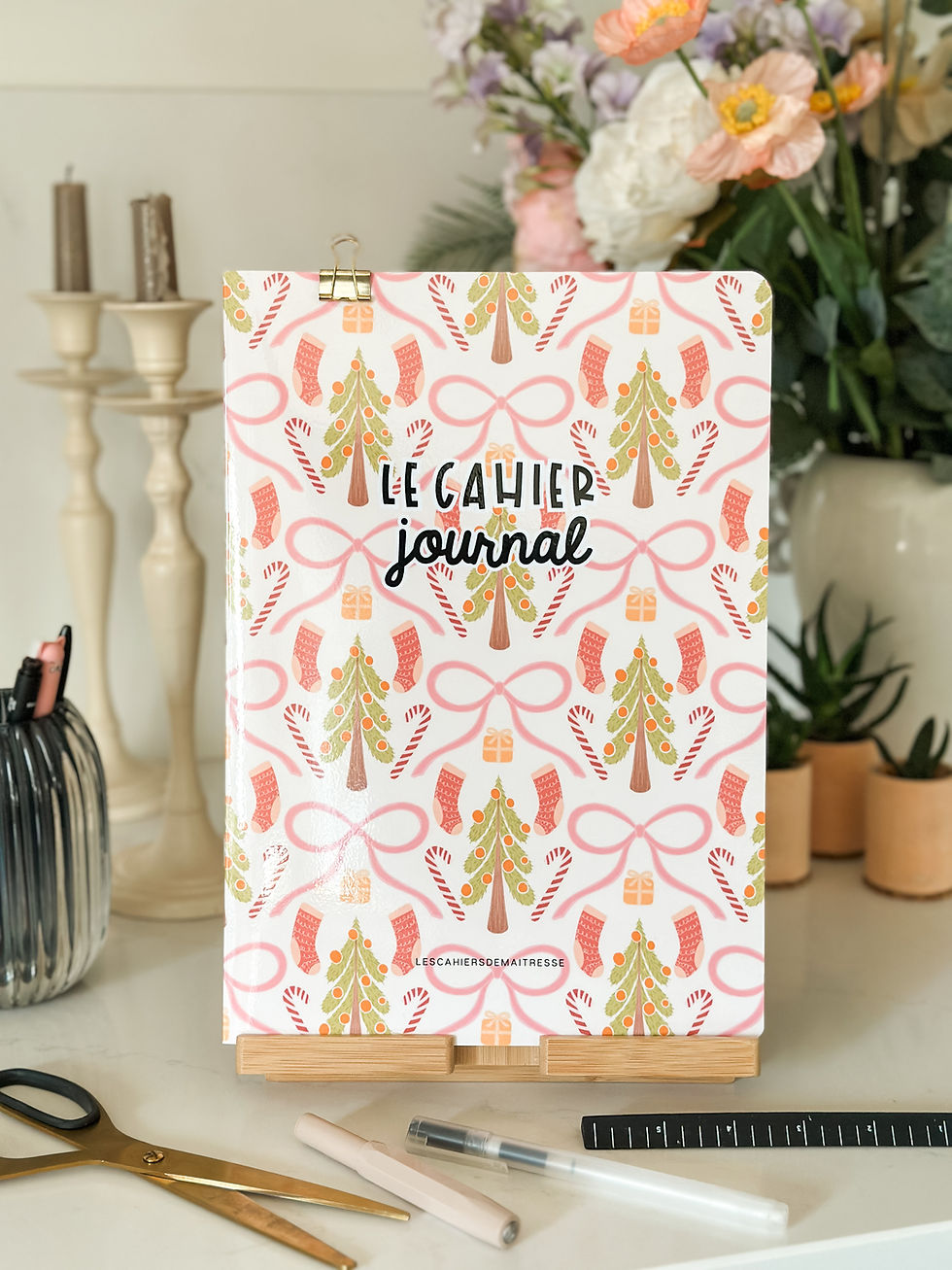 Miniature : Cahier journal édition Classique A4 1 semaine sur 2 pages - 1 période