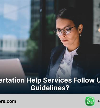 Do law dissertation help services follow UK university guidelines?