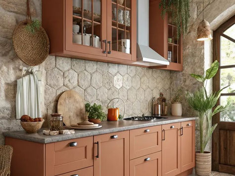 Top 10 trending kitchen cabinet paint colors for 2025 including sage green, terracotta, navy blue, and warm taupe – modern kitchen design ideas to inspire your cabinet makeover.