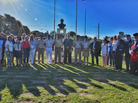 Acto conmemorativo al General Francisco Ramirez a 237 años de su nacimiento