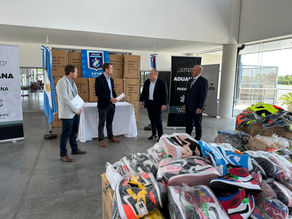 La Aduana entregó donaciones por casi $23 millones al Ministerio de Desarrollo y al Municipio