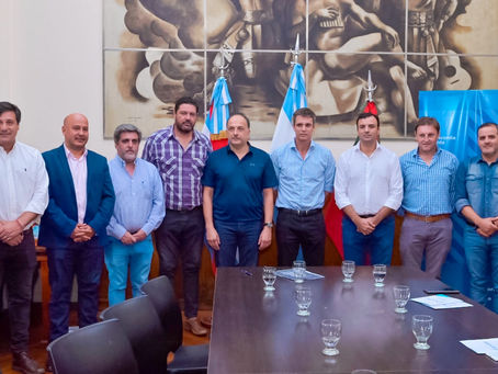 Intendentes del Consorcio Intermunicipal gestionan recursos para emprendedores