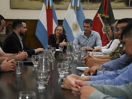 El Gobierno monitorea la situación de Colón y Concordia: hay 114 familias evacuadas