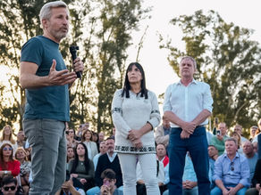 Frigerio reunió a todo Juntos por el Cambio para relanzar la campaña
