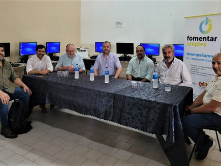 Oficina de empleo de Colón y el Ministerio de Trabajo de Nación trabajan en conjunto