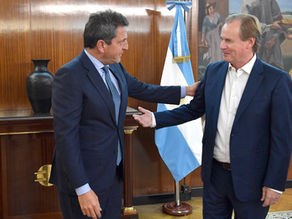 Bordet y Massa acordaron el desembolso de $400 millones para dismuniur los efectos de la sequía