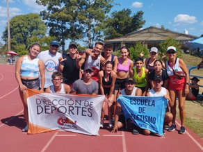 La Escuela Municipal de Atletismo de Colón participó en el Provincial U-20 de Concordia