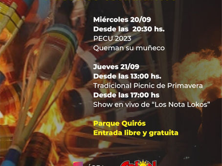 La promoción estudiantil 2023 realizará su quema del muñeco