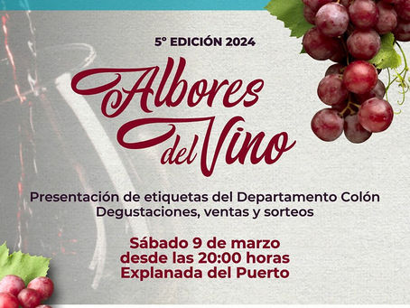 Con un programa de actividades se realizará la edición 2024 de “Albores del Vino”
