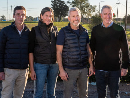 Orrico junto a Frigerio: “Estamos preparados para el trabajo y la producción”