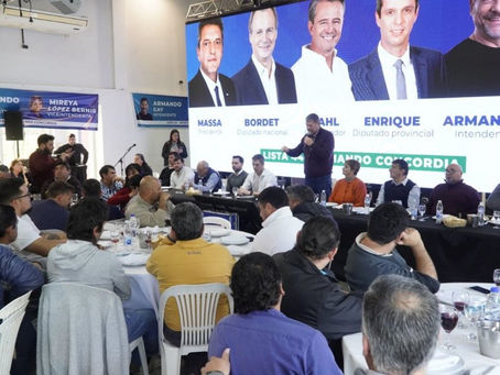 Gay recibió el apoyo de sindicatos: "Concordia necesita del esfuerzo compartido"