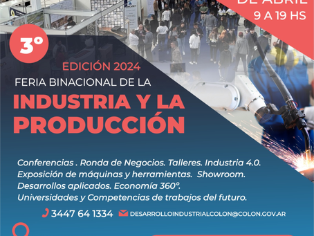 Colón ya se prepara para la tercera Feria Binacional de la Industria y de la Producción