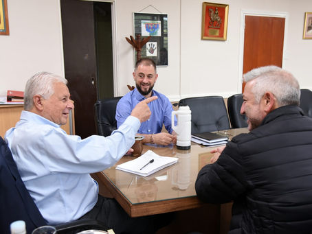 Lauritto mantuvo reuniones para fortalecer la actividad portuaria de la región