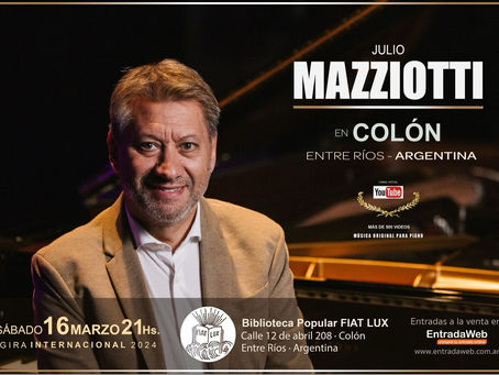 Julio Mazziotti llega a Colón